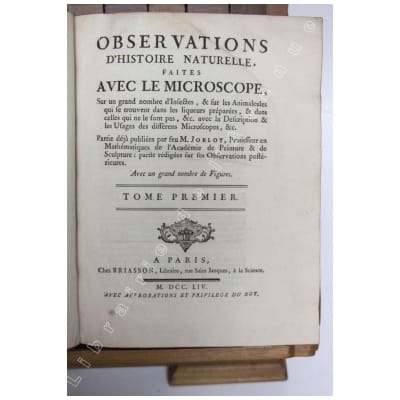 Observations d’histoire naturelle, faites avec le microscope, … 3