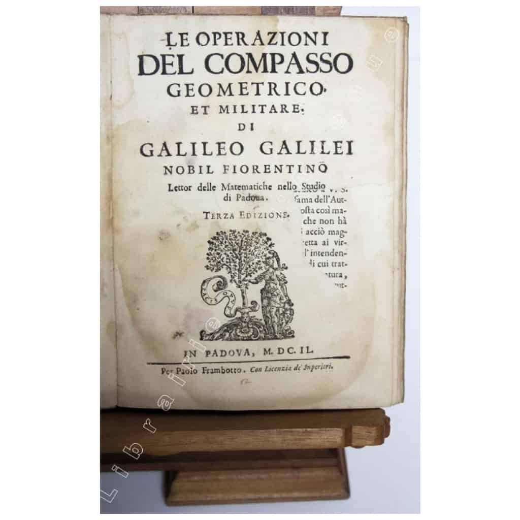 Le Operazioni del compasso geometrico et militare di Galileo Galilei. Terza editione 3