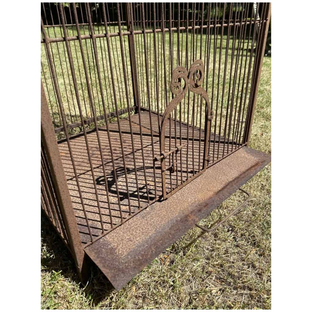 Cage à perroquet en fer forgé 5
