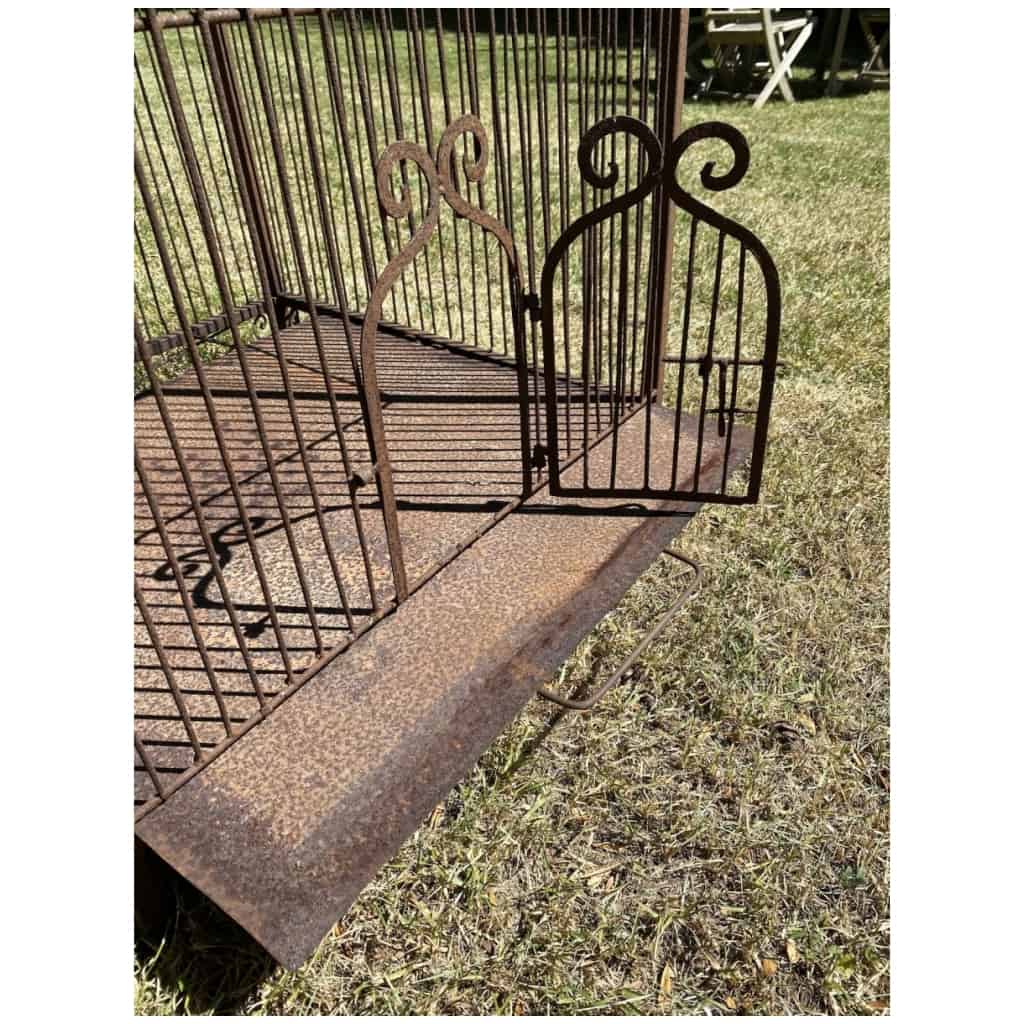 Cage à perroquet en fer forgé 6