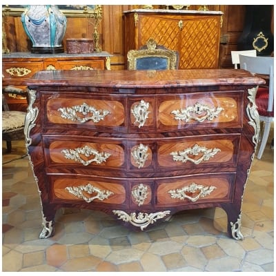 Louis XV period chest of drawers