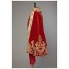 Habit complet du costume de Napoléon en velours rouge brodé or 1987 14