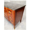 Commode Transition Louis XV, Louis XVI – Marqueterie Géométrique – Bois De Rose – 19ème 20