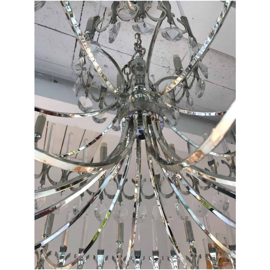 Ovali Sciolari chandelier. Italy, 1970 7