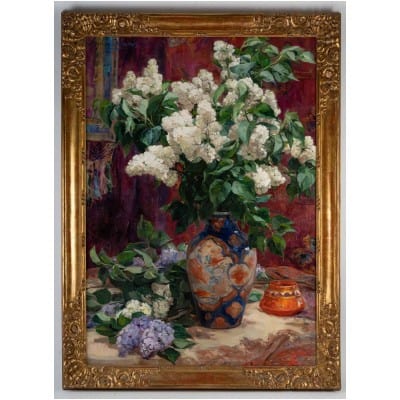 Angelina Drumaux 1881-1959. Lilacs
