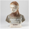 Giuseppe Bessi (1857-1922), Beatrice, sculpture en marbre et albâtres, XIXe 9