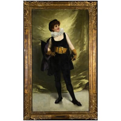Émile Antoine Bayard (1837-1891), Oil On Canvas, Nineteenth