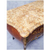 Commode Bombée De Style Louis XV – Marqueterie Florale – Bois De Rose & Palissandre – 19ème 21