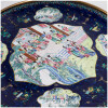 Plat en émail polychrome de Canton orné d’une monture en bronze doré et argenté, XIXe 18
