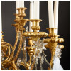 Lustre aux musiciens en bronze doré et cristal, XIXe 19