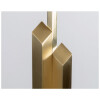 1960 Large Lamp in Golden and Satin Brass, Maison Honoré 10