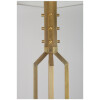Lampadaire Laiton Doré Années 60 Maison Honoré 9