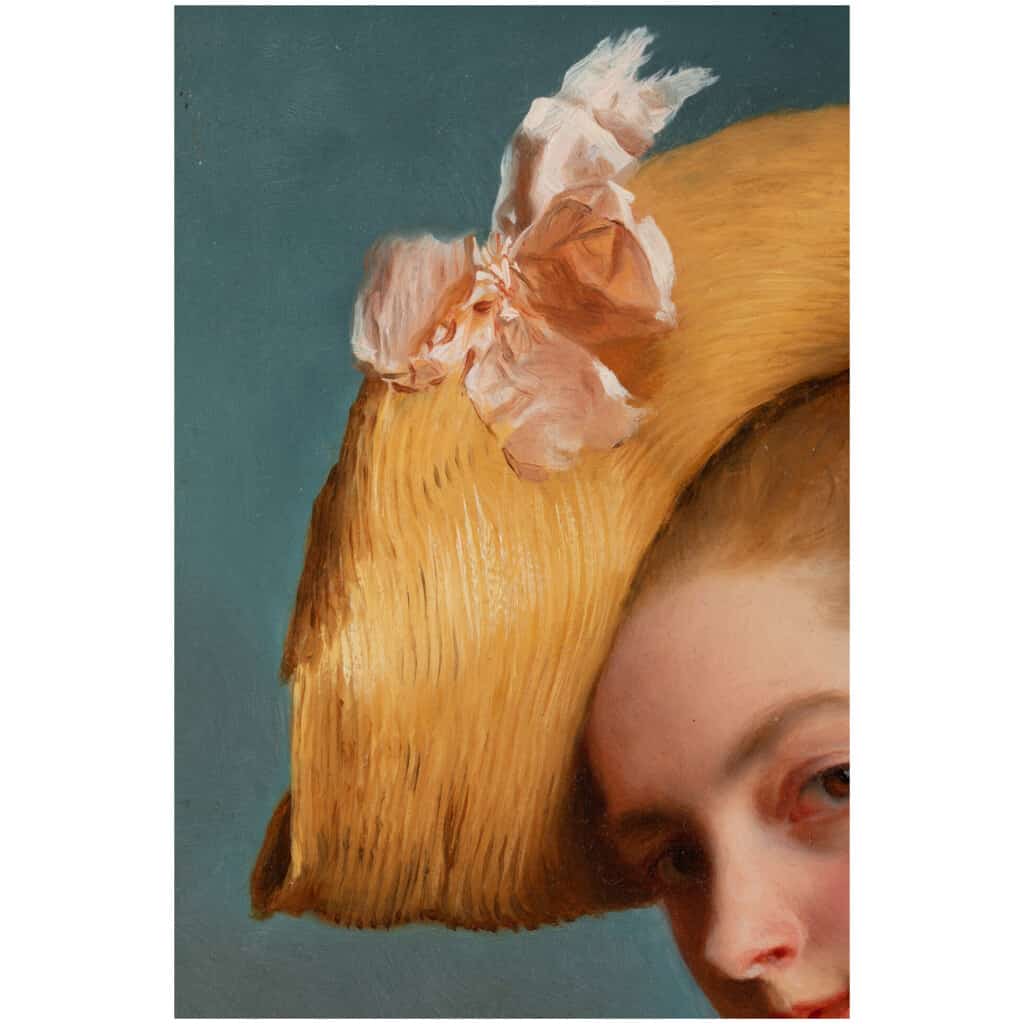 Jean Gustave Jacquet (1846-1909) – Jeune Fille Au Chapeau 6