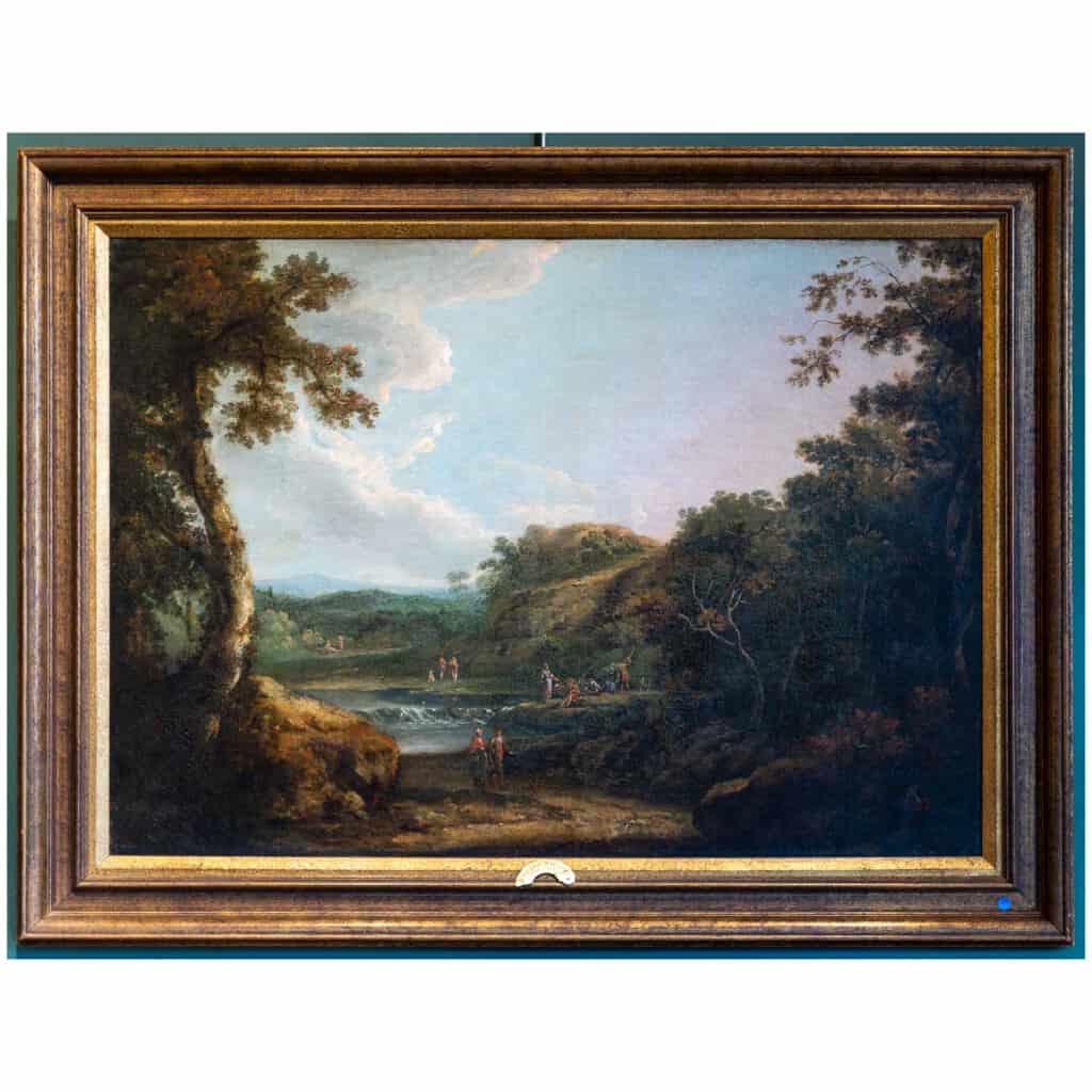 Richard Wilson (1714-1782). Paysage aux chutes d’eau. 3