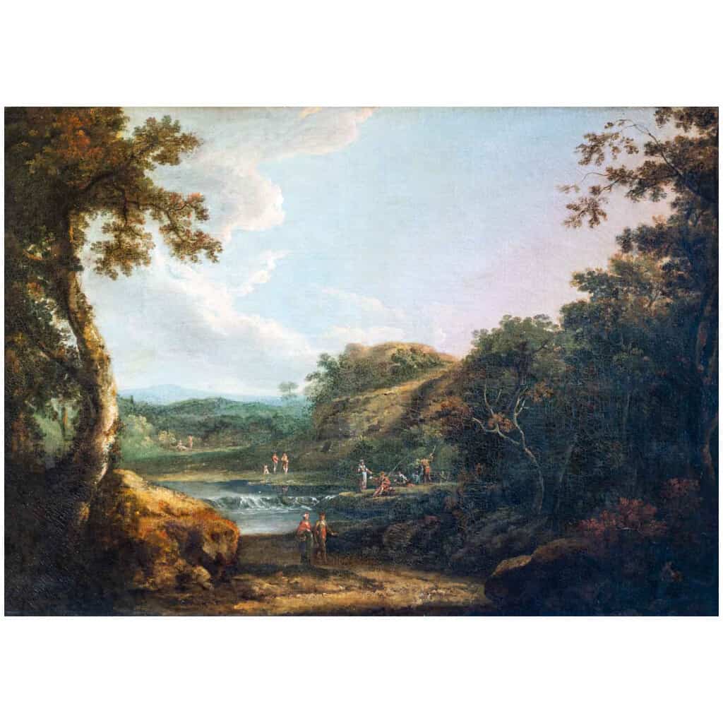 Richard Wilson (1714-1782). Landscape with waterfalls. (Copy) 4