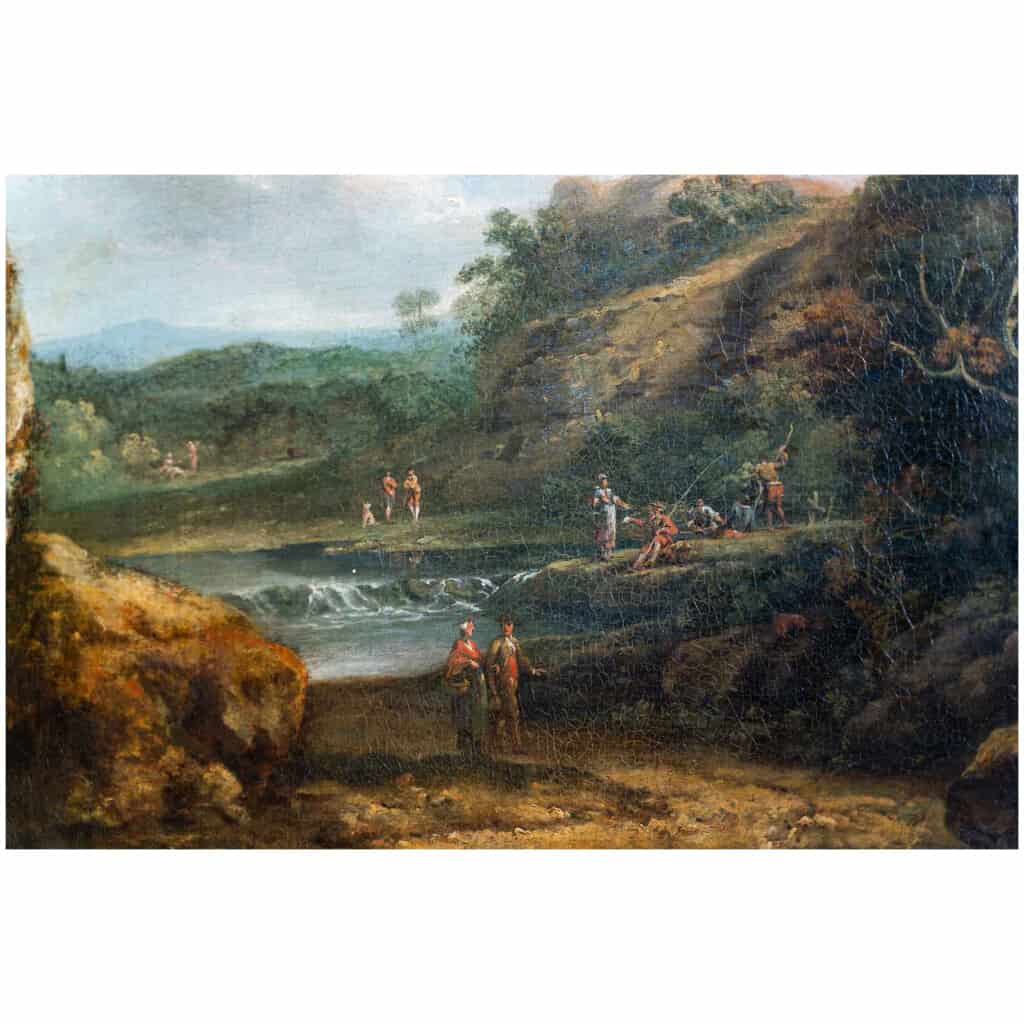 Richard Wilson (1714-1782). Paysage aux chutes d’eau. 5