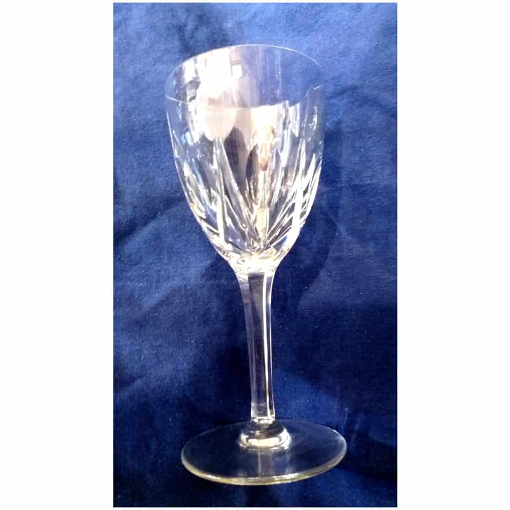 Glass service from the Saint Louis crystal factory, VIC model. 5