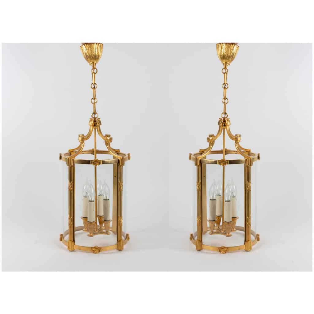 Pair of Louis style lanterns XVI. 3