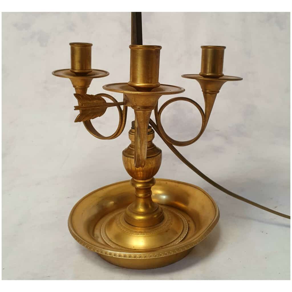Hot Water Bottle Lamp Empire Period - Bronze - 19th 7