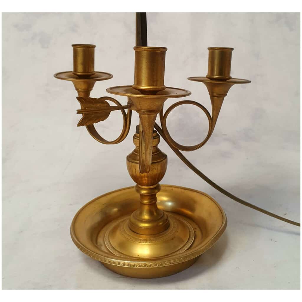 Lampe Bouillotte Époque Empire – Bronze – 19ème 7