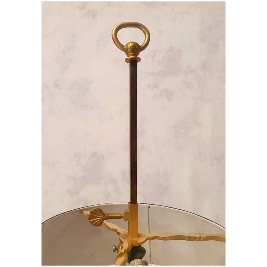 Lampe Bouillotte Époque Empire – Bronze – 19ème 12