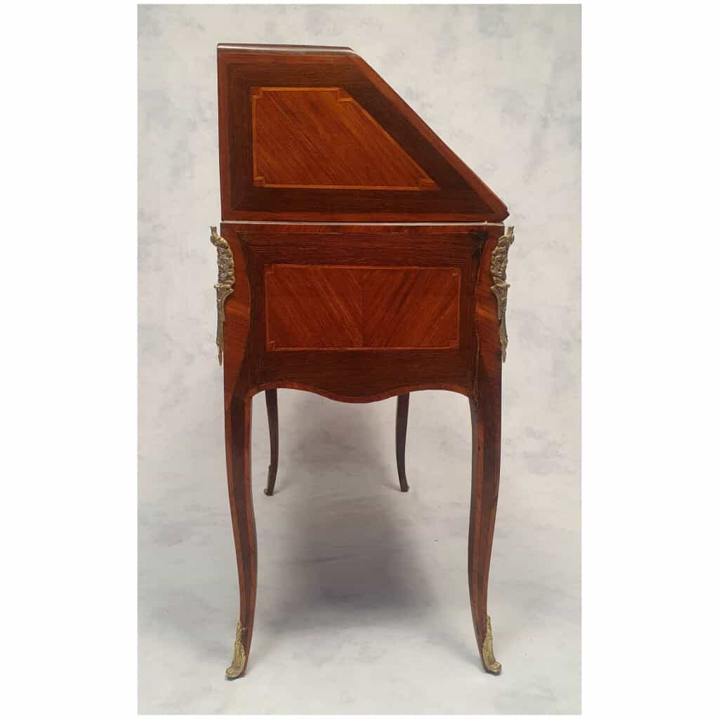 Secretary Transition Period Louis XV, Louis XVI – Rosewood & Palisander – 18th 9