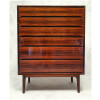 Commode Haute Tallboy De Svend Langkilde – Langkilde Møbler – Palissandre – Ca 1950 17
