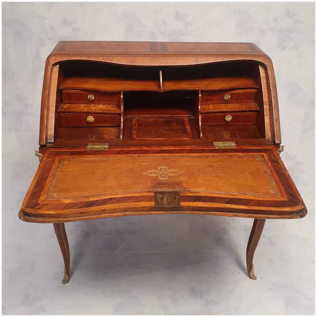 Secretary Transition Period Louis XV, Louis XVI – Rosewood & Palisander – 18th 7