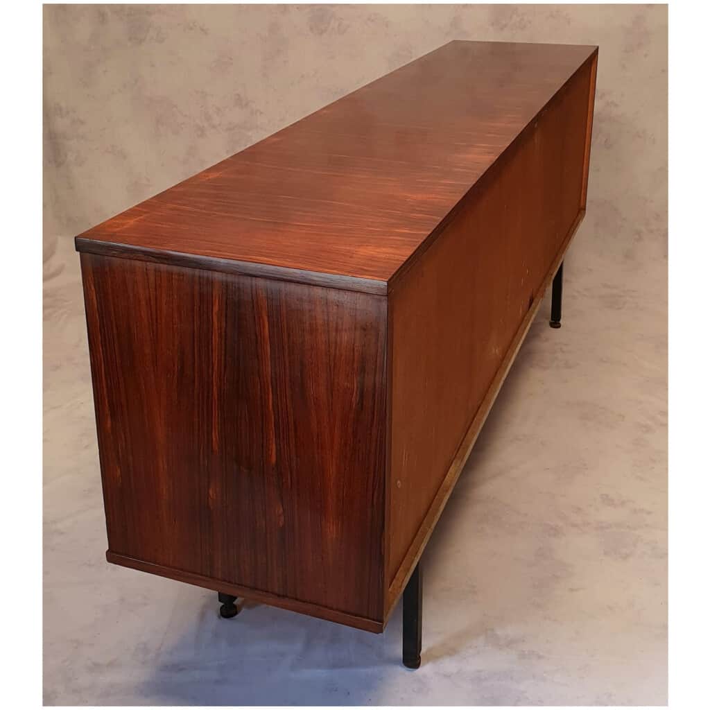 French Modernist Sideboard - Rosewood - Ca 1960 7