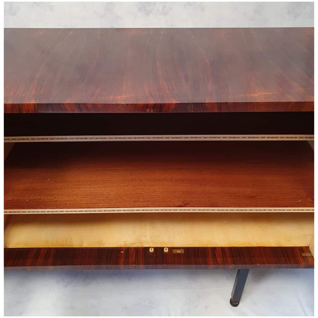 French Modernist Sideboard - Rosewood - Ca 1960 12