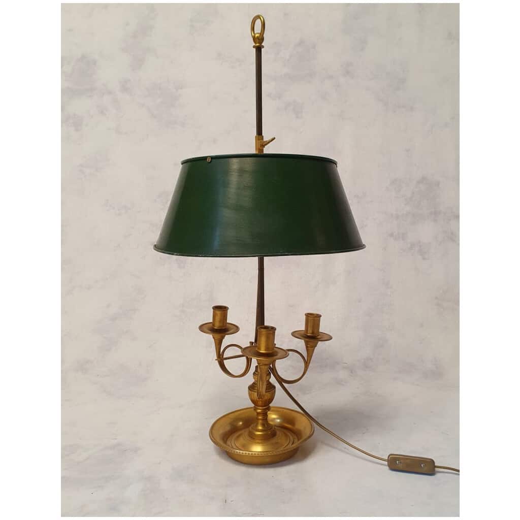 Lampe Bouillotte Époque Empire – Bronze – 19ème 5