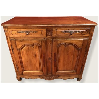 19th century molded walnut sideboard