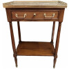 Petite console rectangulaire en acajou vers 1800 11