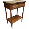 Petite console rectangulaire en acajou vers 1800 9