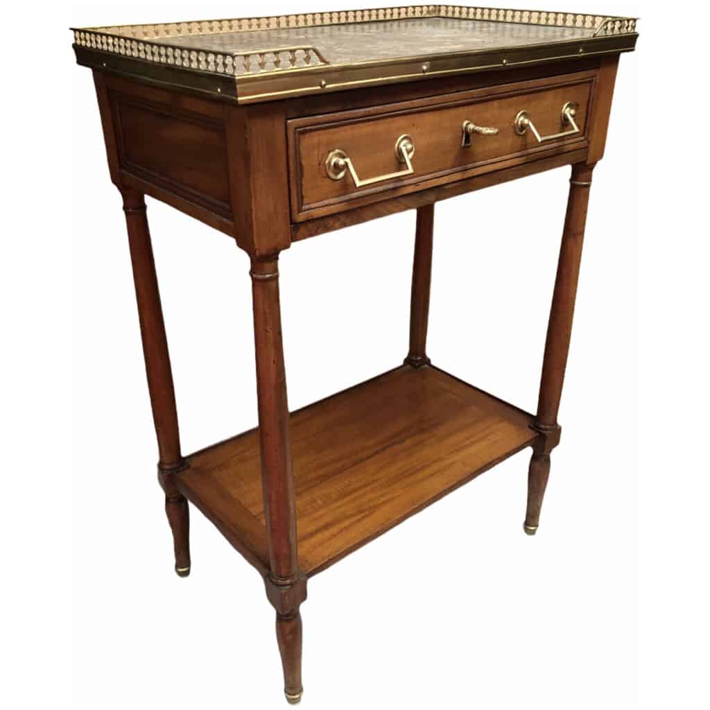 Small rectangular mahogany console circa 1800 3