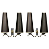 Pair of Soleil Maison Arlus 1950 wall lights 7