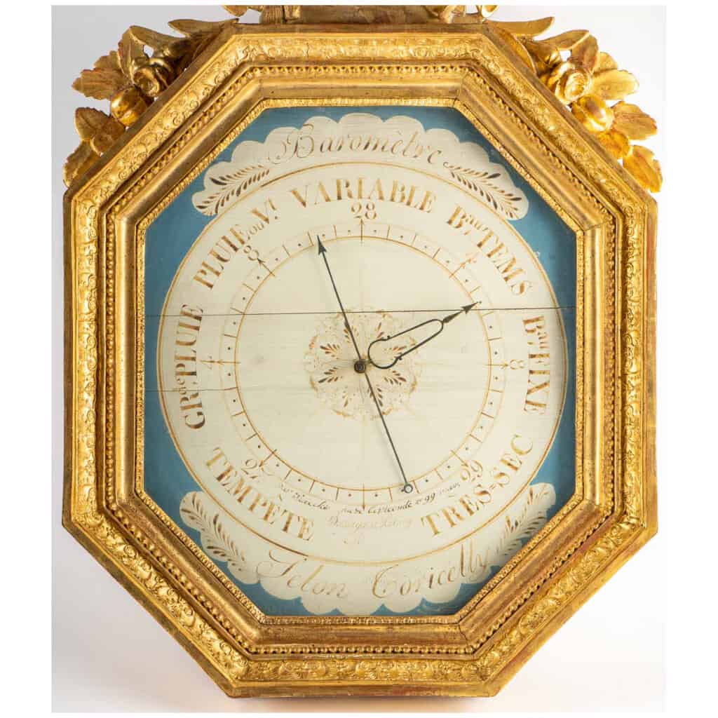 BAROMETER FROM THE 1ST EMPIRE (1804 - 1815). 4