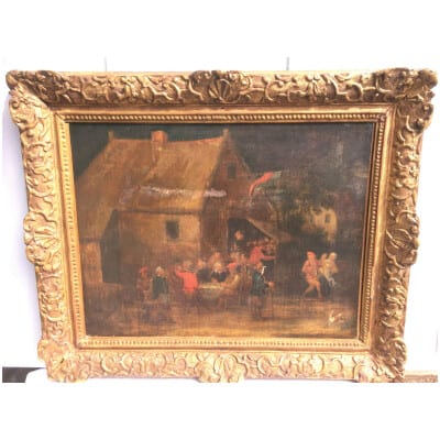 « Scène de fête Flamande »