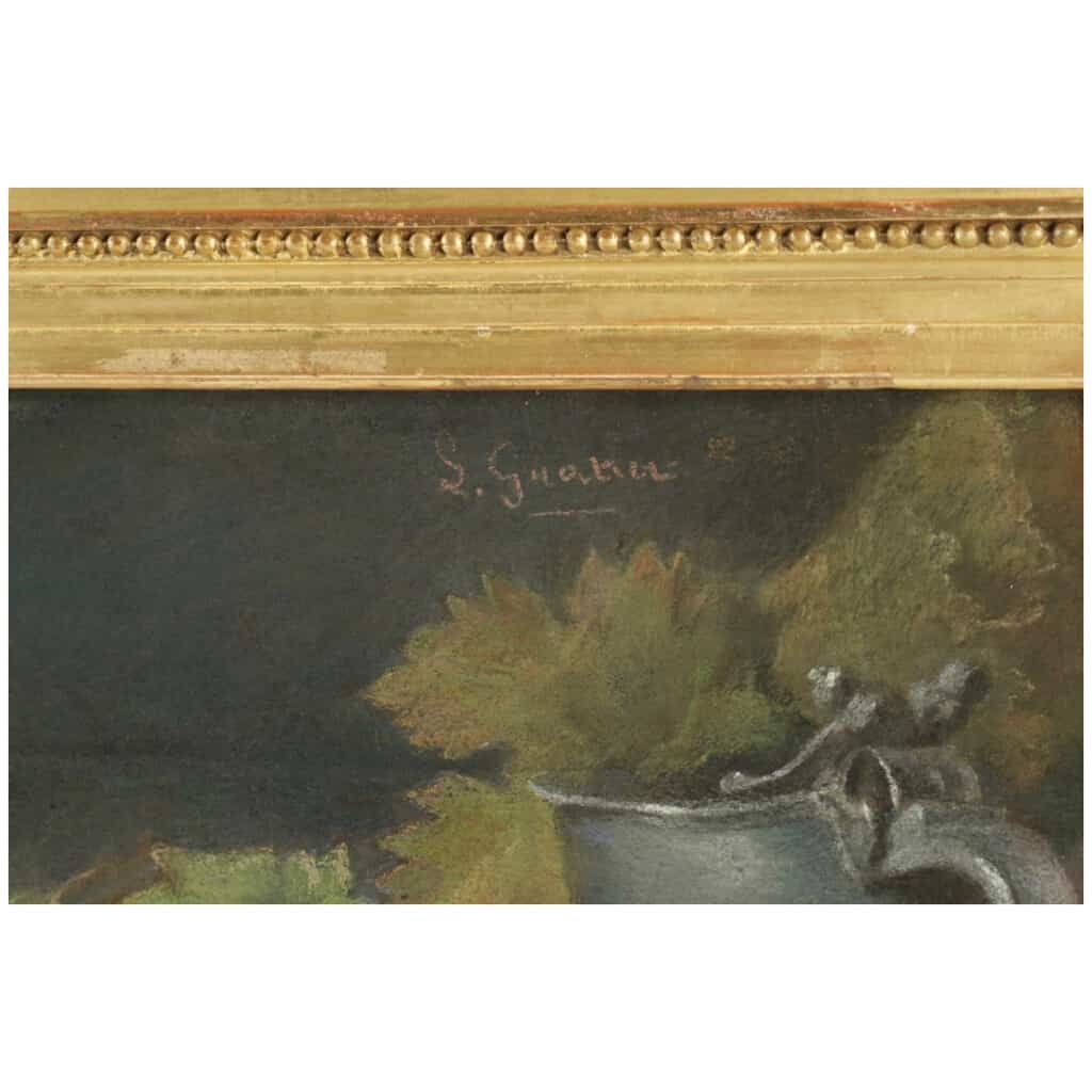 Charles Louis GRATIA ( 1815 – 1911) Peintre et pastelliste français, école de Nancy 9