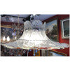 Carlo Nason-Mazzega Hanging lamp flowers Venice 20th Century 3-light 11-light fixture