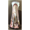 NOVARO Blown glass vase signed and dated 1989 11