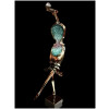 Nowaczyk Sculpture Bronze Laiton Verre Pilé Danseuse 7