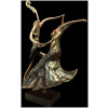 Couple of dancers by Christian NOWACZYK Sculpture 20th century 24