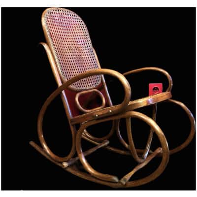 ROCKING CHAIR in curved wood, child model