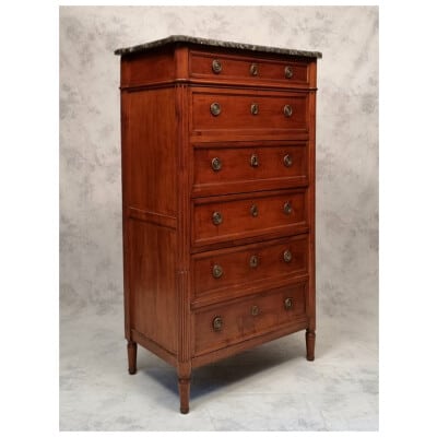 Louis Style Chiffonier XVI – Cherry – 19th 3