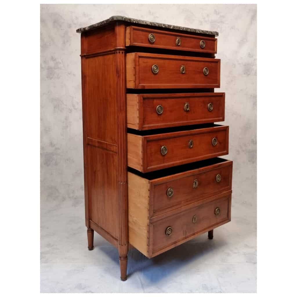 Louis Style Chiffonier XVI – Cherry – 19th 4