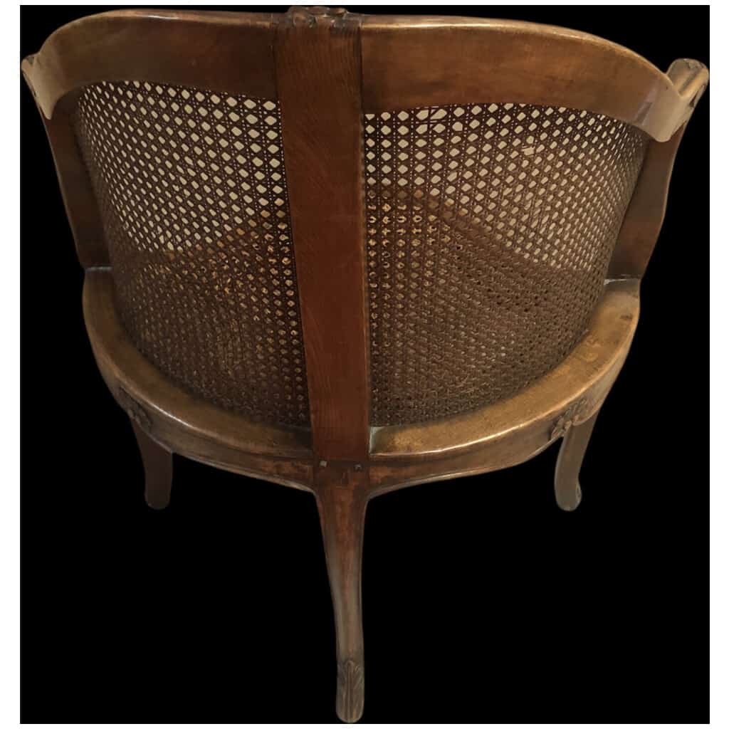 4th century walnut office chair XNUMX