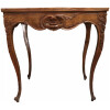 19th Century Regency Style Molded Walnut Cabaret Living Room Table 21