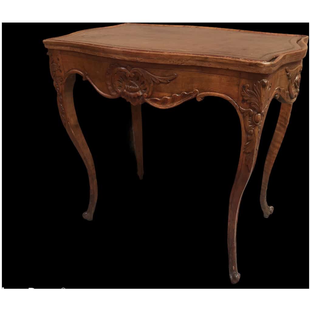 19th Century Regency Style Molded Walnut Cabaret Living Room Table 14