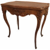 19th Century Regency Style Molded Walnut Cabaret Living Room Table 26
